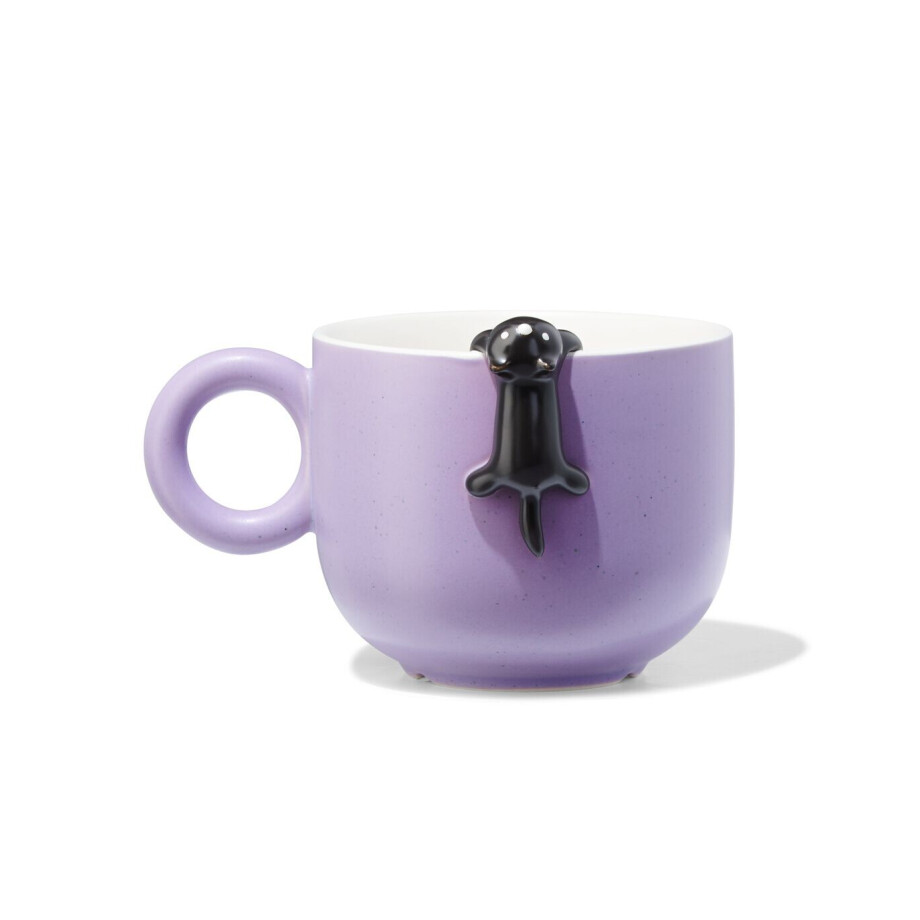 HEMA HEMA Siepie Mok 480ml Lila afbeelding 