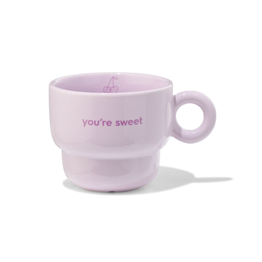 HEMA HEMA Mok 240ml Keramiek You're Sweet afbeelding 