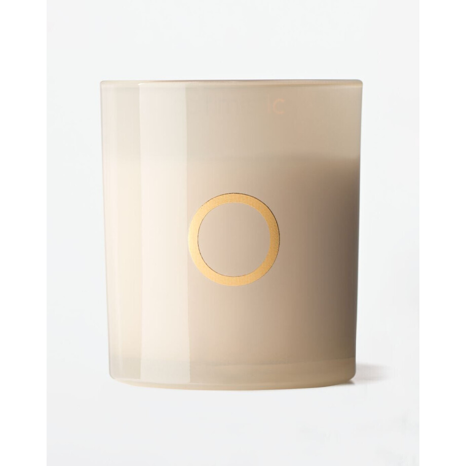HEMA HEMA Kaars In Glas ⌀8x9cm Letter O (creme) HEMA HEMA Kaars In Glas ⌀8x9cm Letter O (creme) afbeelding 1