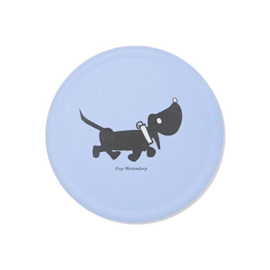 HEMA HEMA Takkie Hondenspeelgoed Frisbee ⌀20.5cm Rubber Lichtblauw afbeelding 