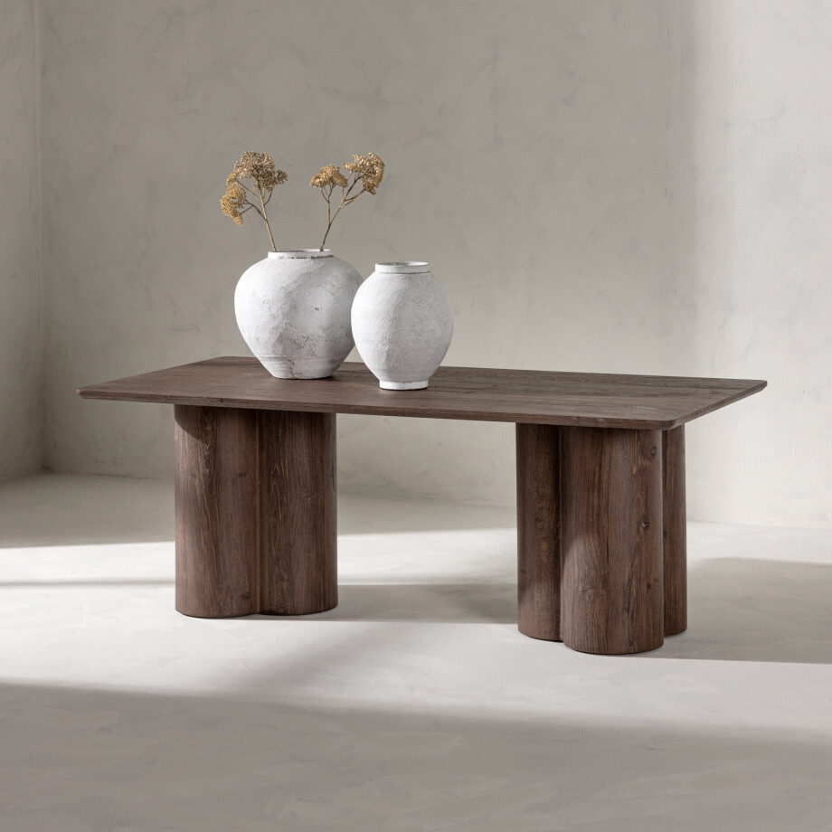 Nohr Salontafel 'Anh' 120 x 60cm, kleur Mokka afbeelding 1