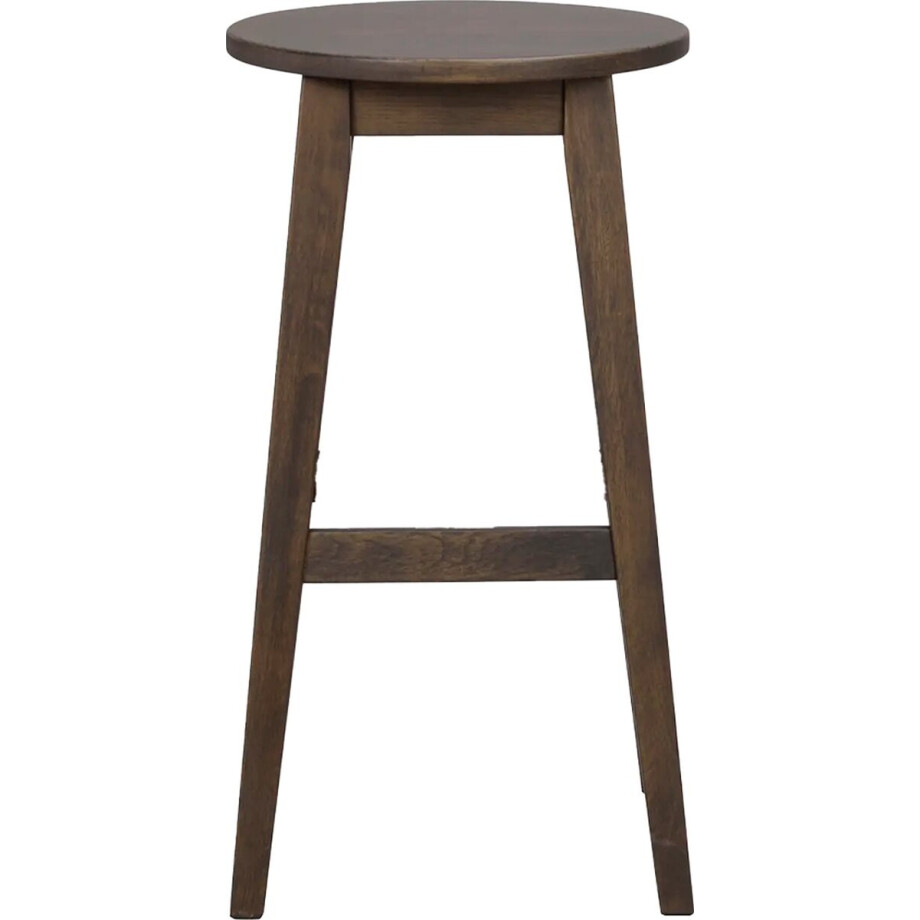 Rowico Home Austin Barkruk Walnoot - Hout - Barkruk zonder Rugleuning - Zonder Armleuning - Rond - Voor Kookeiland - Zithoogte 65 cm Rowico Home Austin Barkruk Walnoot - Hout - Barkruk zonder Rugleuning - Zonder Armleuning - Rond - Voor Kookeiland - Zithoogte 65 cm afbeelding 1