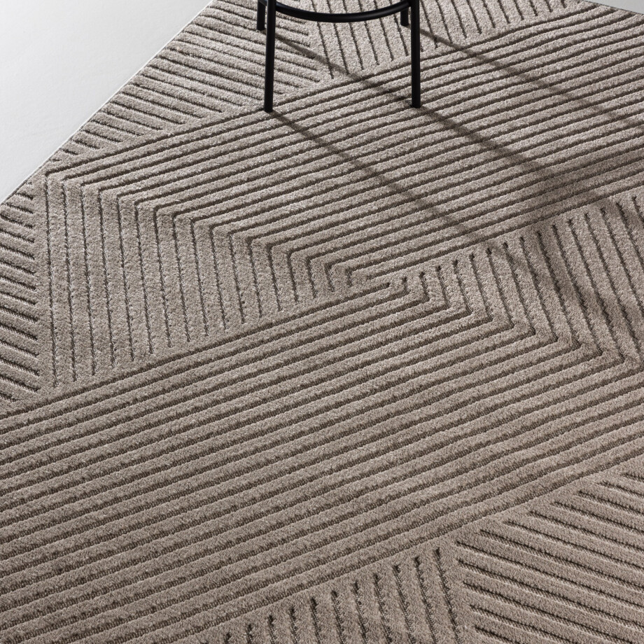Nohr Vloerkleed 'Auburn' 160 x 230cm, kleur Bruin afbeelding 1
