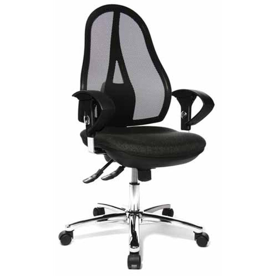 Open Point SY AL.U2 - Professionele bureaustoel Antraciet Stof afbeelding 1