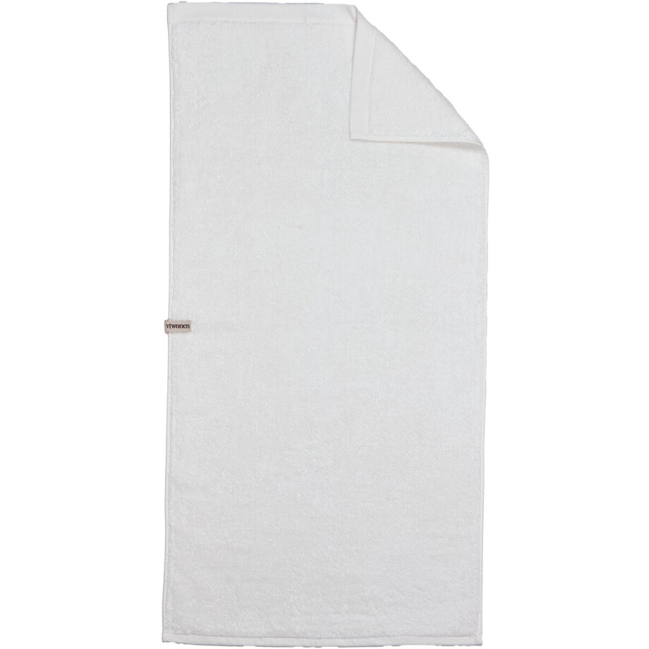 Vtwonen - Soft Embrace - Badhanddoek - 50x100 cm - Wit afbeelding 1