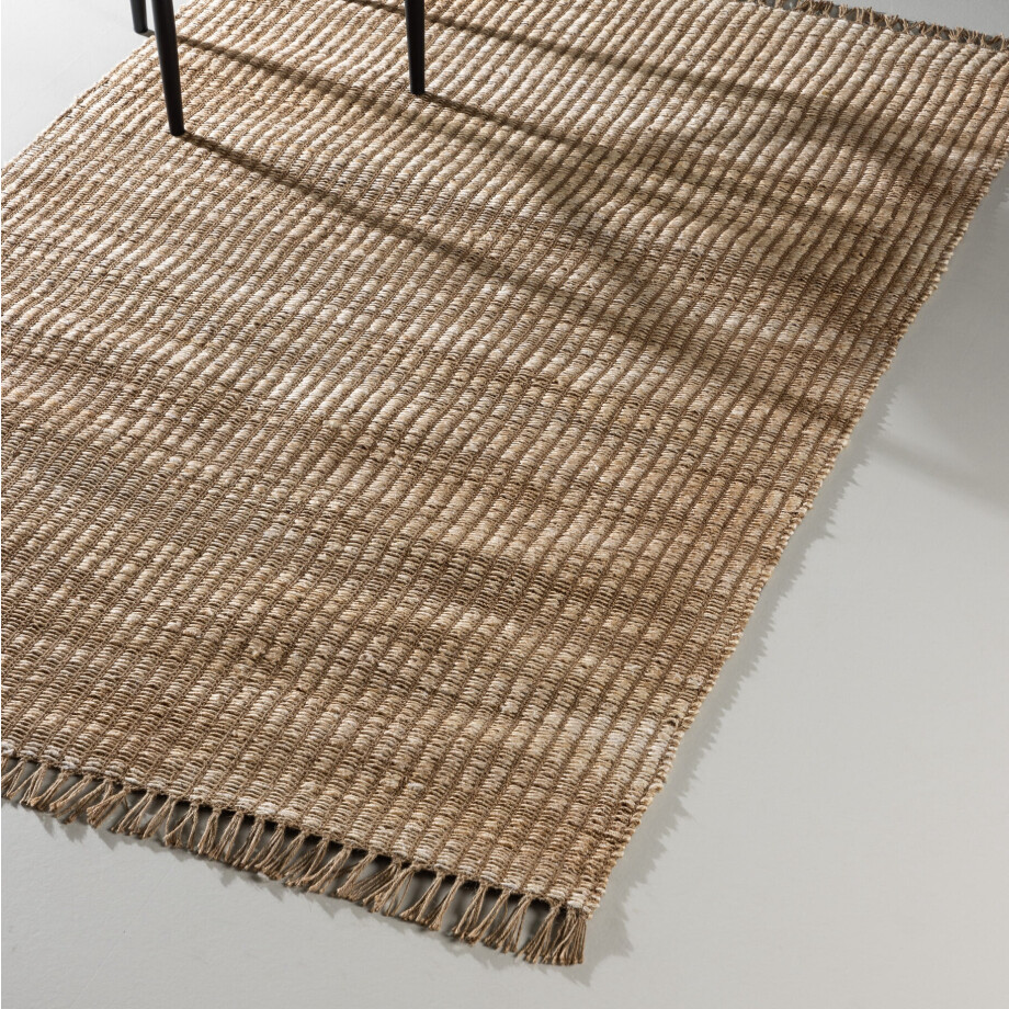 Nohr Vloerkleed 'Siddharth' 160 x 230cm, kleur Beige Nohr Vloerkleed 'Siddharth' 160 x 230cm, kleur Beige afbeelding 1