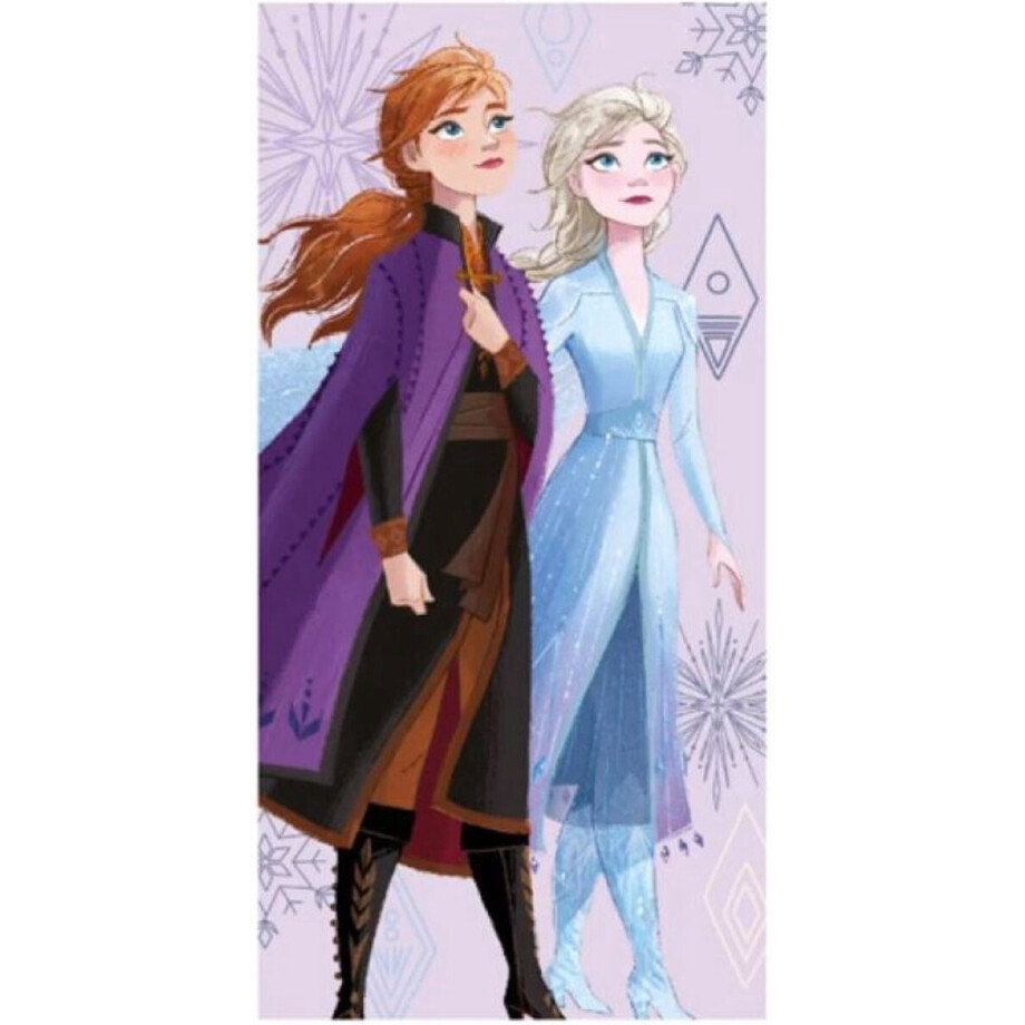 Disney Frozen Strandlaken - 70 x 140 cm - Multi afbeelding 1