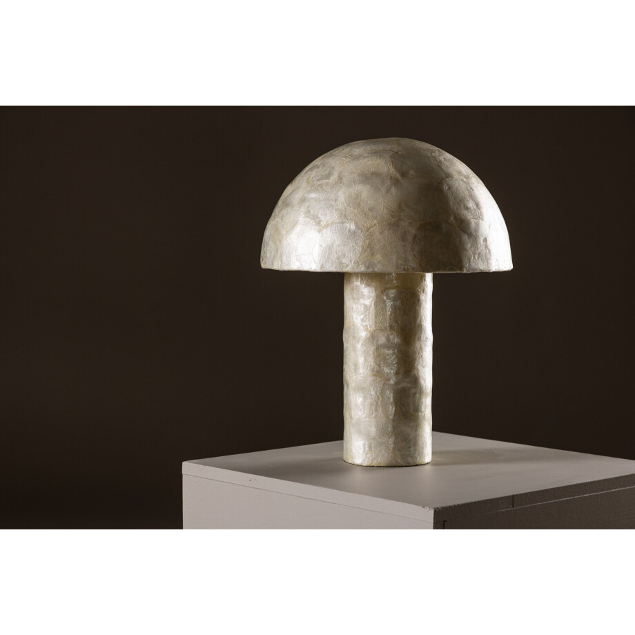 Nohr Tafellamp 'Kammy' Capiz, 48cm afbeelding 1