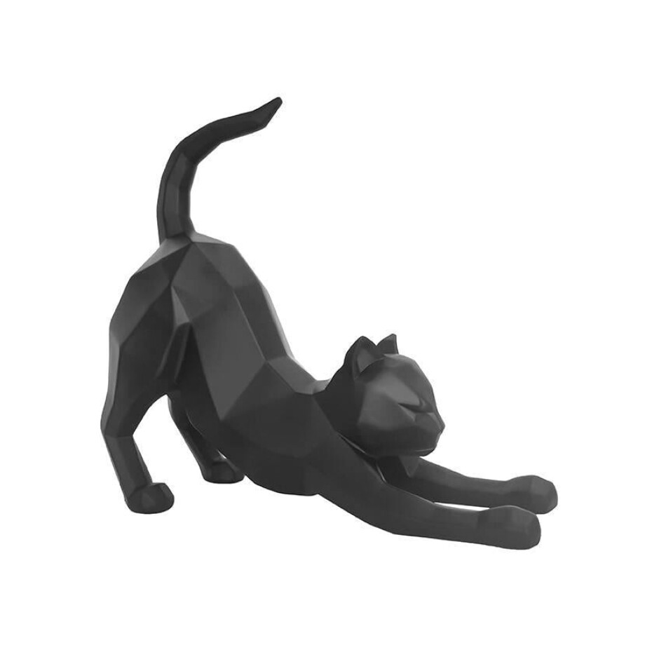 Decoratie Origami Cat Stretch | Present Time afbeelding 1