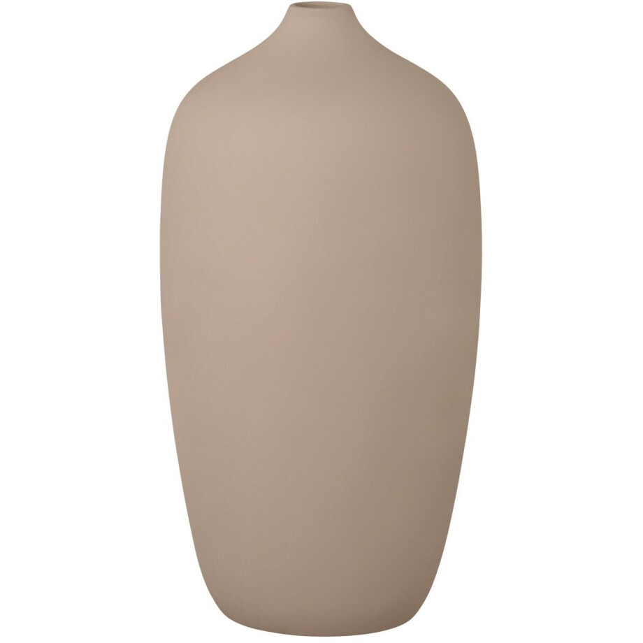 Ceola Vaas Indian Tan | Bruin | Keramiek afbeelding 1