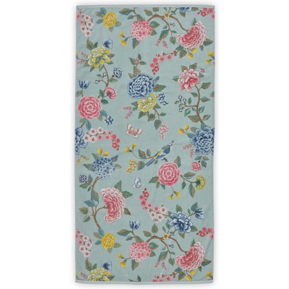 Pip Studio Good Evening - Badhanddoek - 70x140cm - Blauw Pip Studio Good Evening - Badhanddoek - 70x140cm - Blauw afbeelding 1