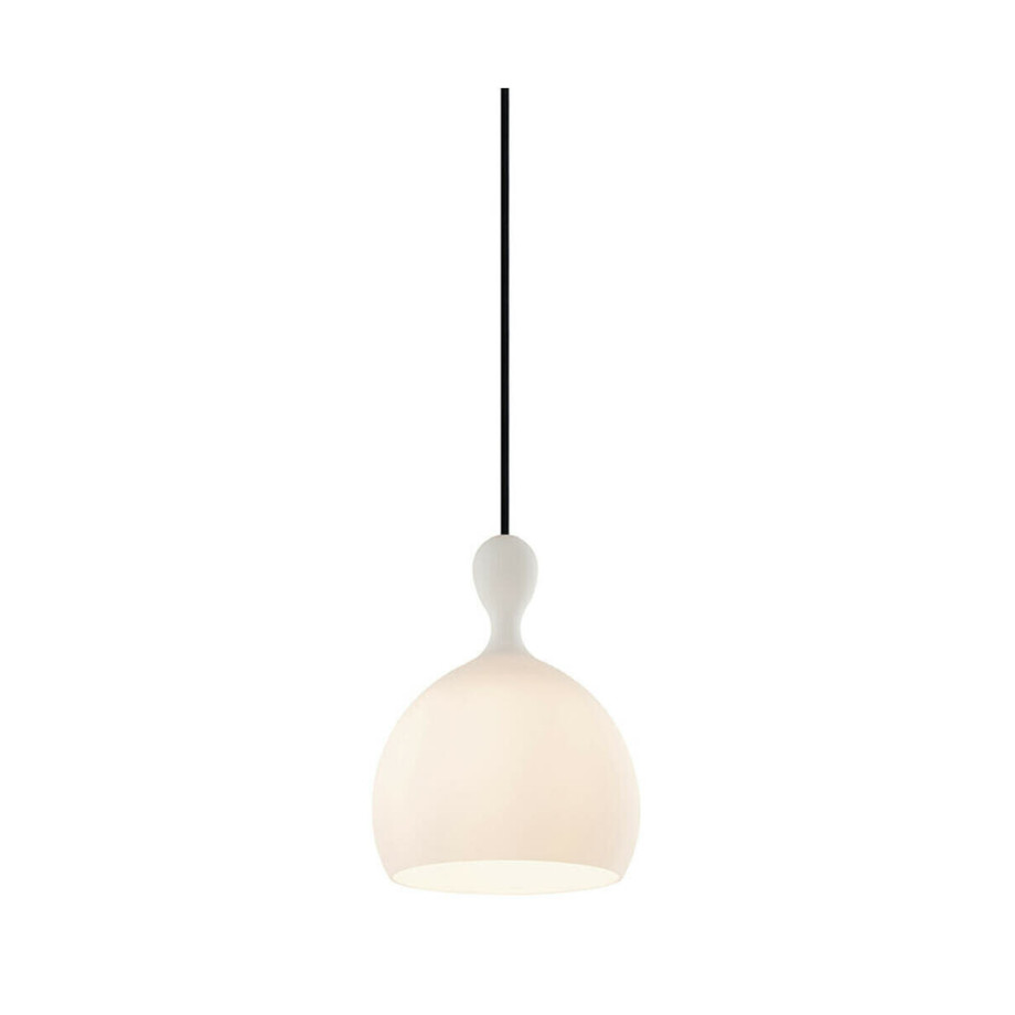 Halo Design Hanglamp 'DUEODDE' Ø18cm, Opaalglas afbeelding 