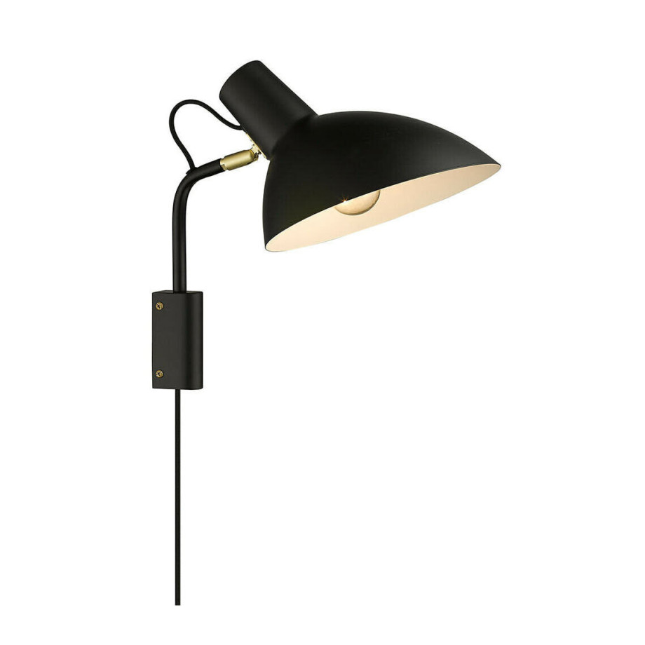 Halo Design Wandlamp 'METROPOLE' kleur Zwart afbeelding 1