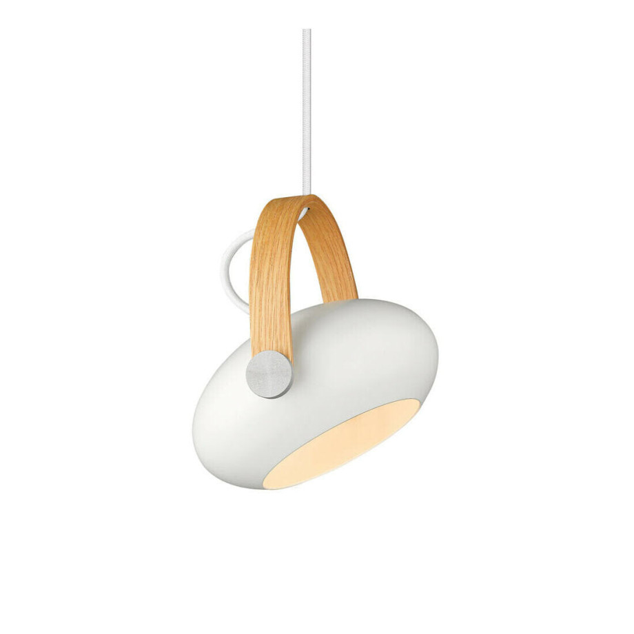 Halo Design Hanglamp 'D.C' Ø18cm, kleur Wit afbeelding 1