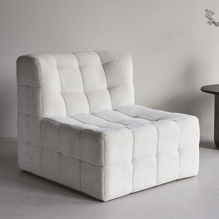 Nohr Fauteuil 'Ashlay' kleur Beige afbeelding 1