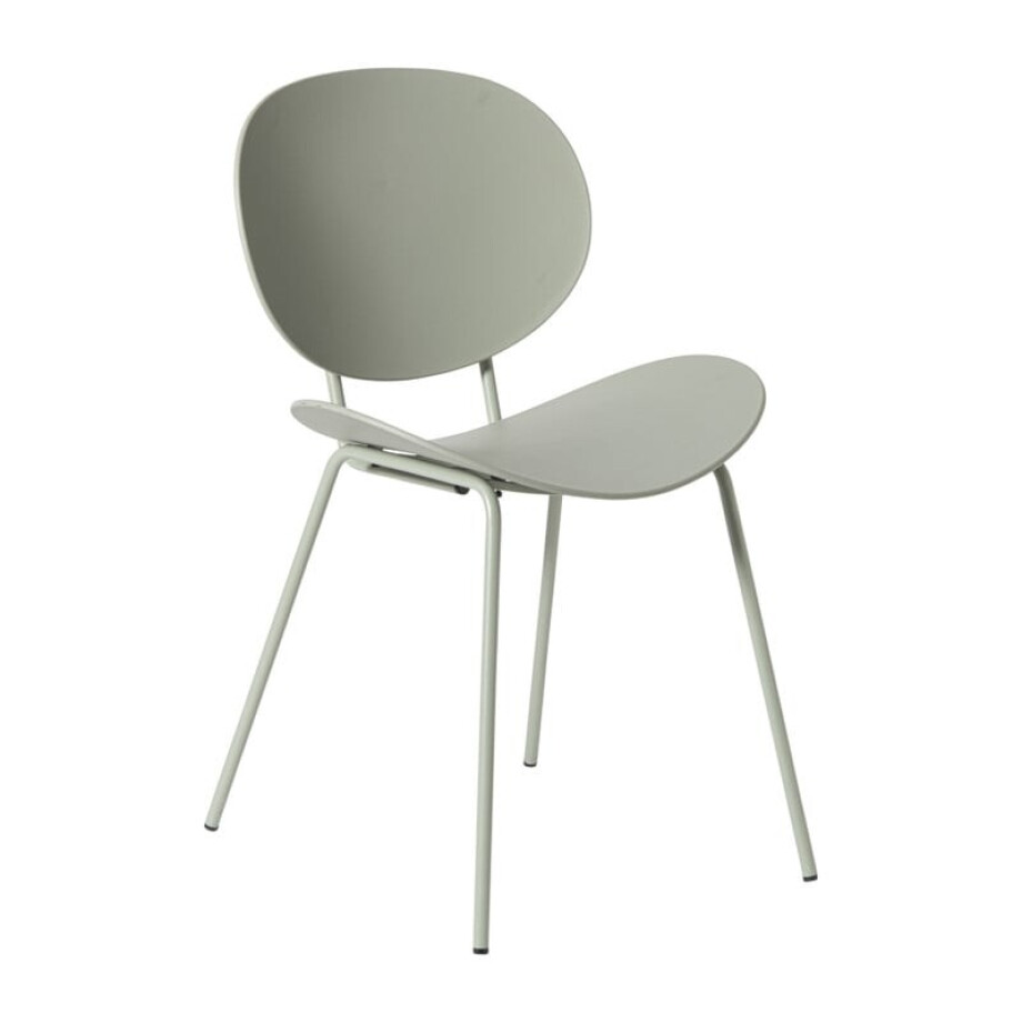 Eetkamerstoel Paula - groen - 81x52x50 cm afbeelding 