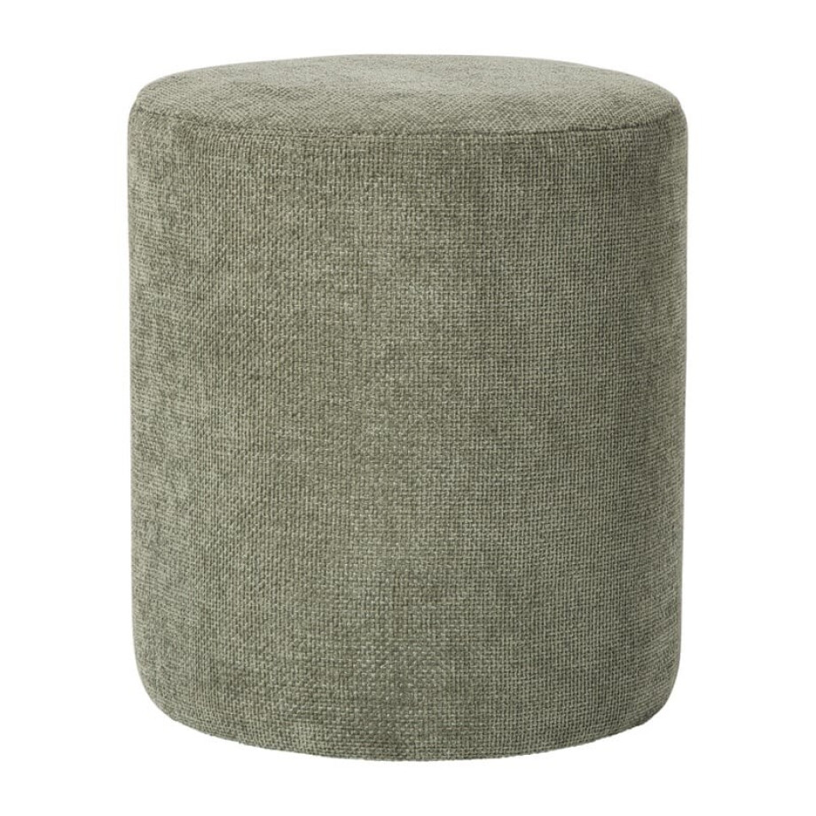 Poef Debby - groen - ø35x 40 cm afbeelding 