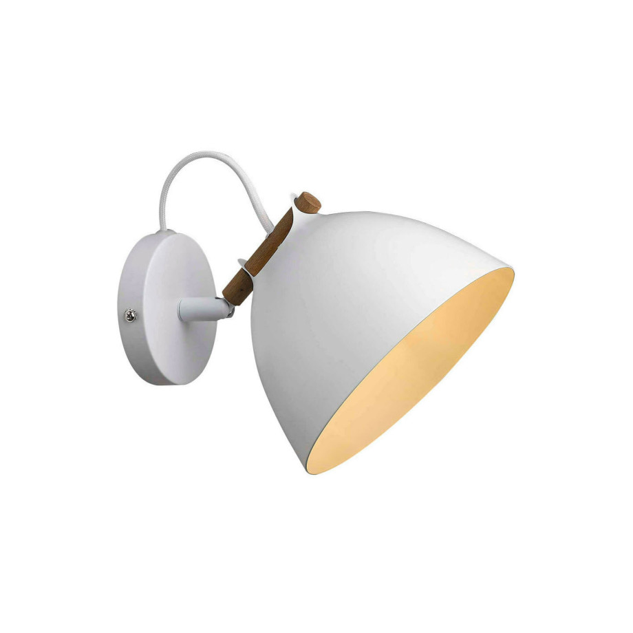 Halo Design Wandlamp 'ÅRHUS' Ø18cm, kleur Wit afbeelding 1