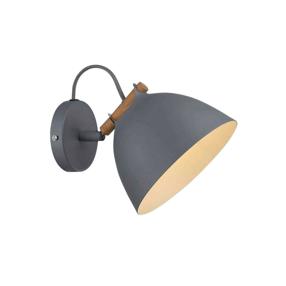 Halo Design Wandlamp 'ÅRHUS' Ø18cm, kleur Grijs afbeelding 1