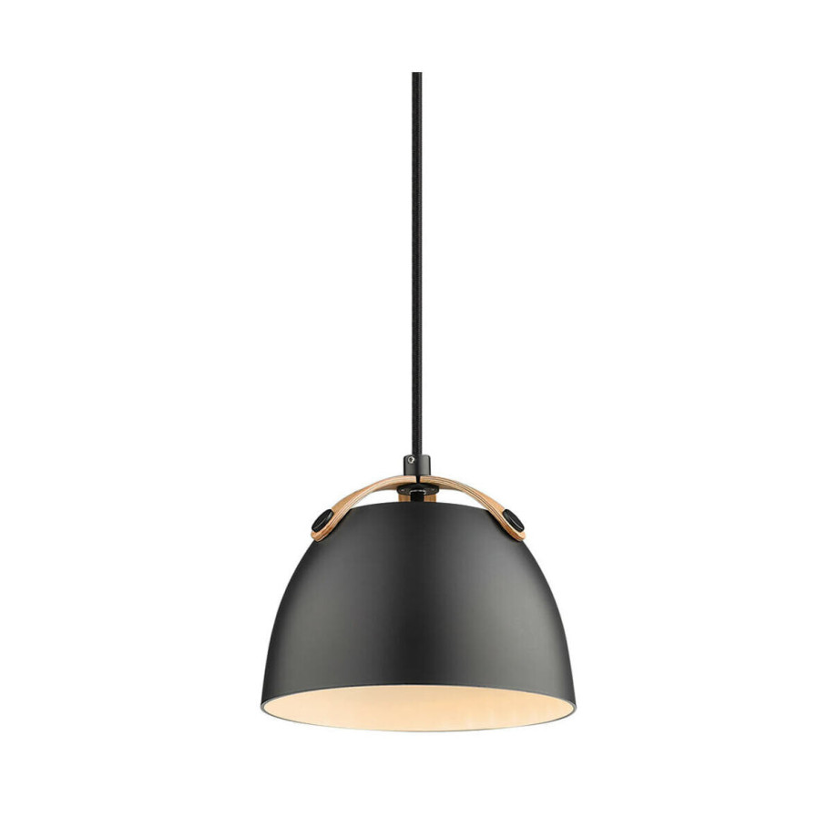 Halo Design Hanglamp 'OSLO' Ø16cm, kleur Zwart afbeelding 1