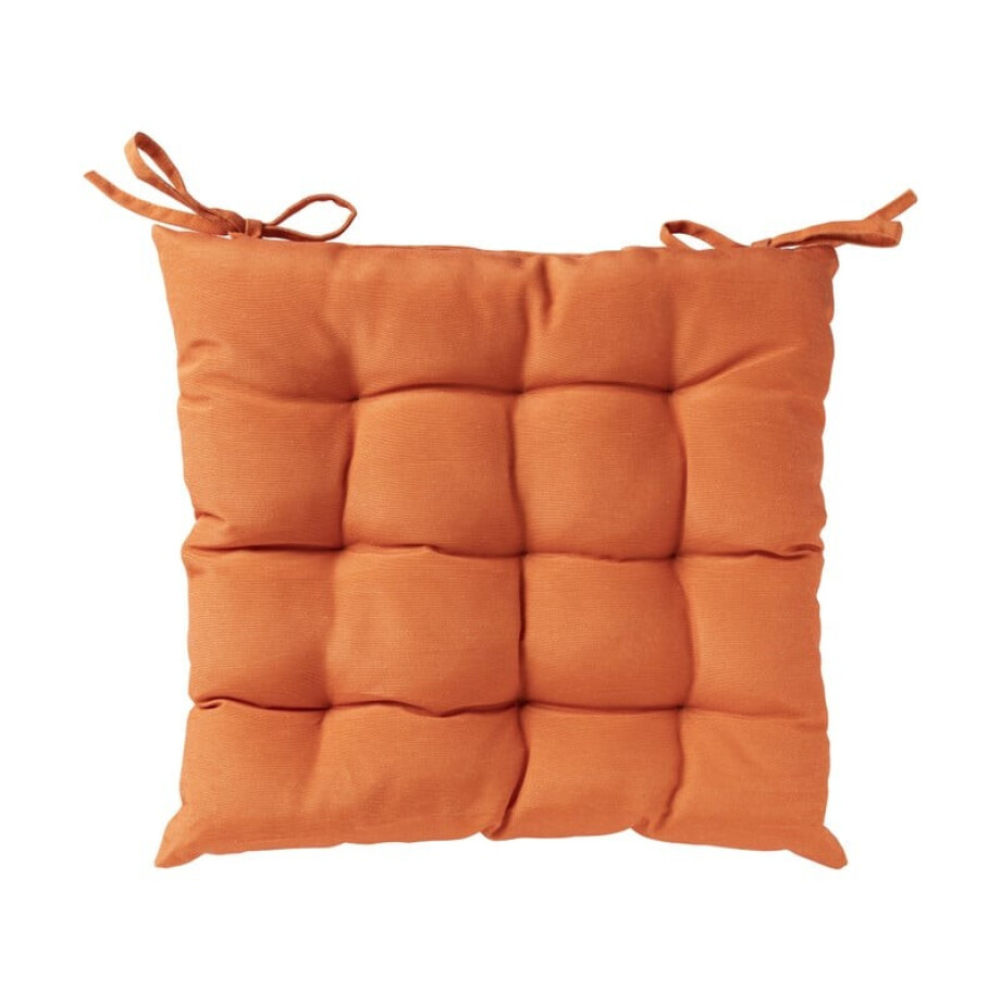 Zitkussen - oranje - 40x40 cm Zitkussen - oranje - 40x40 cm afbeelding