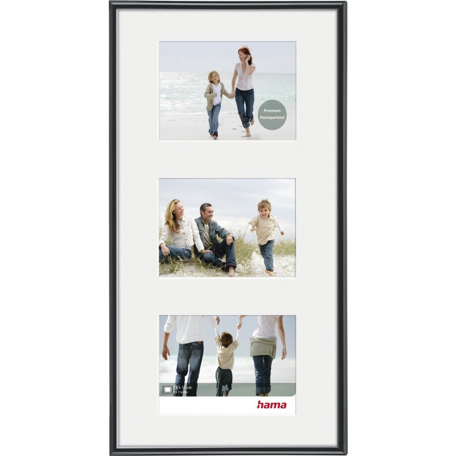 Hama Fotolijst - Madrid - 3/25 x 47 cm - Zwart afbeelding 1