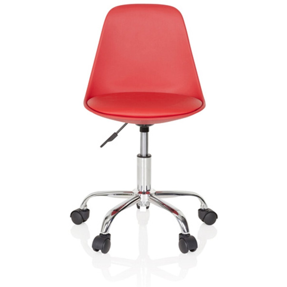 Bureaustoel - Kinderen - Kunstleder - Rood - Ergonomisch Bureaustoel - Kinderen - Kunstleder - Rood - Ergonomisch afbeelding 1