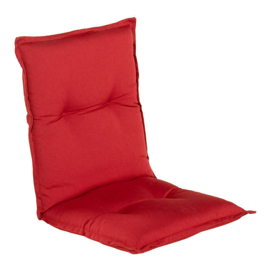 Hartman Tuinkussen 'Havana' t.b.v. Tuinstoel lage rug, kleur Rood Hartman Tuinkussen 'Havana' t.b.v. Tuinstoel lage rug, kleur Rood afbeelding 1