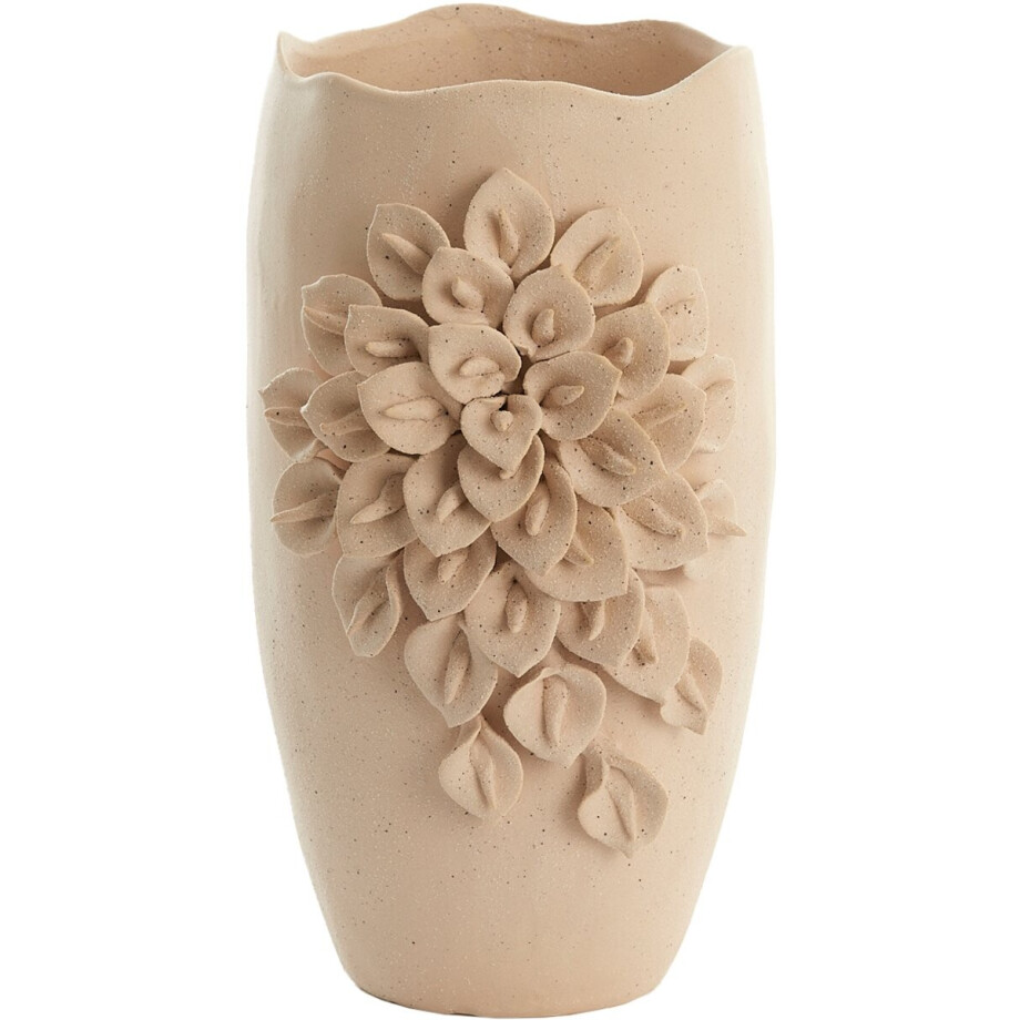Light & Living - Vaas AMIATA - 23x19x35.5cm - Wit Light & Living - Vaas AMIATA - 23x19x35.5cm - Wit afbeelding 1