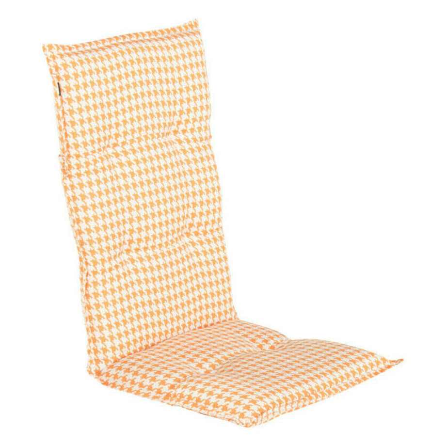 Hartman Tuinkussen 'Poule' t.b.v. Tuinstoel hoge rug, kleur Geel Hartman Tuinkussen 'Poule' t.b.v. Tuinstoel hoge rug, kleur Geel afbeelding 1