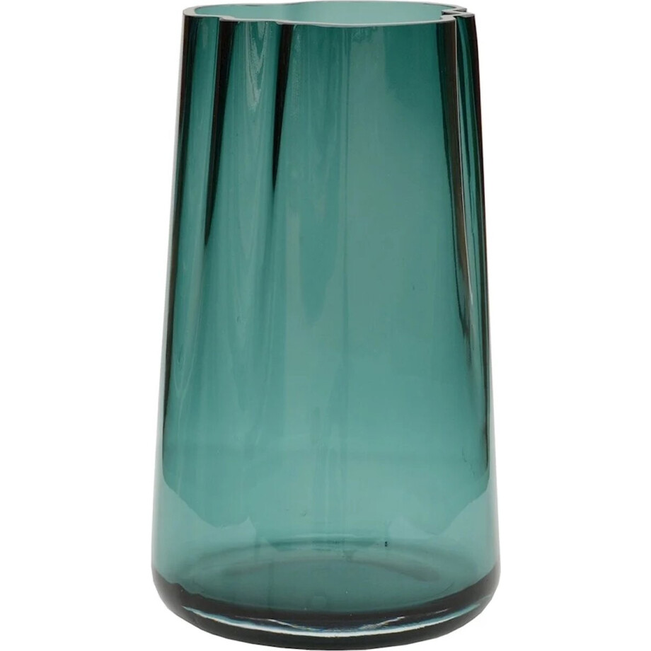 Parana L ocean blue vaas Vase the World hoogte 35 cm Parana L ocean blue vaas Vase the World hoogte 35 cm afbeelding 1
