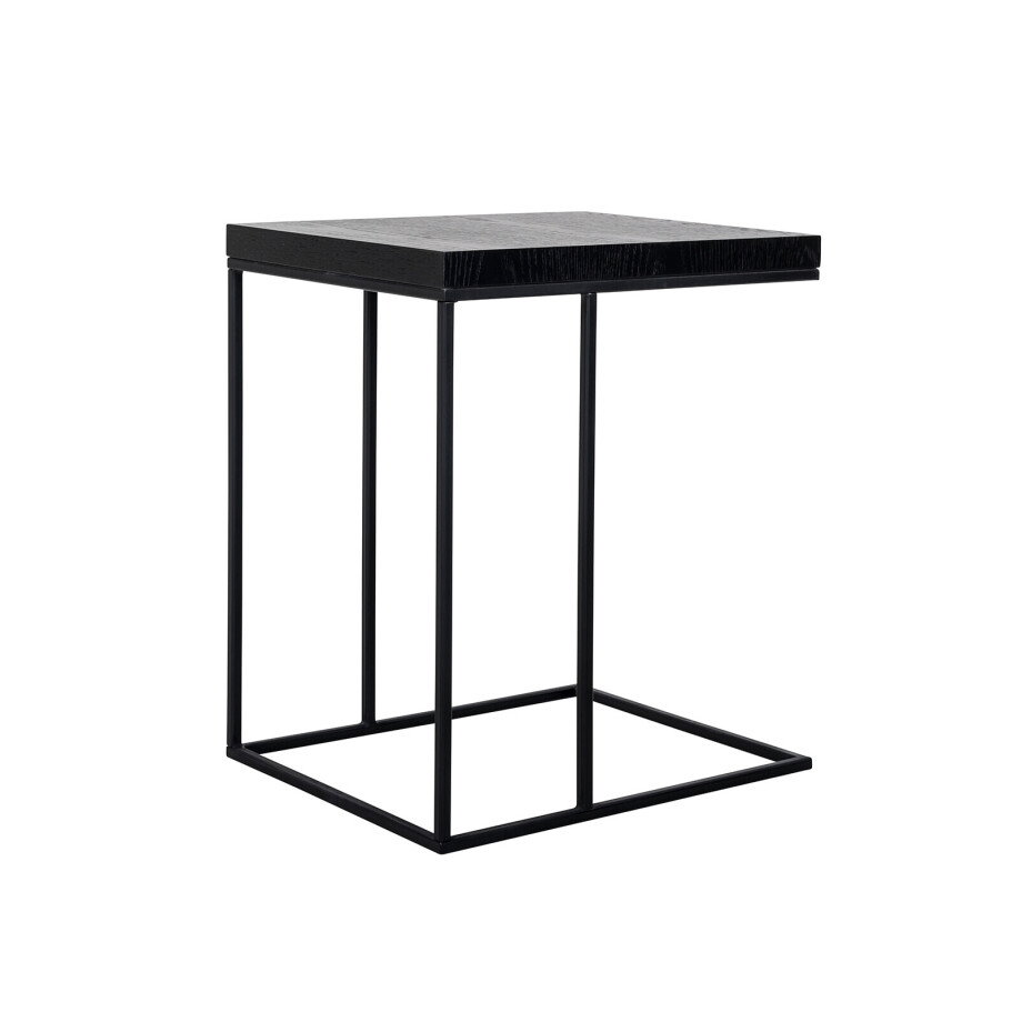 Richmond Laptoptafel 'Oakura' Eikenhout, kleur zwart Richmond Laptoptafel 'Oakura' Eikenhout, kleur zwart afbeelding 1