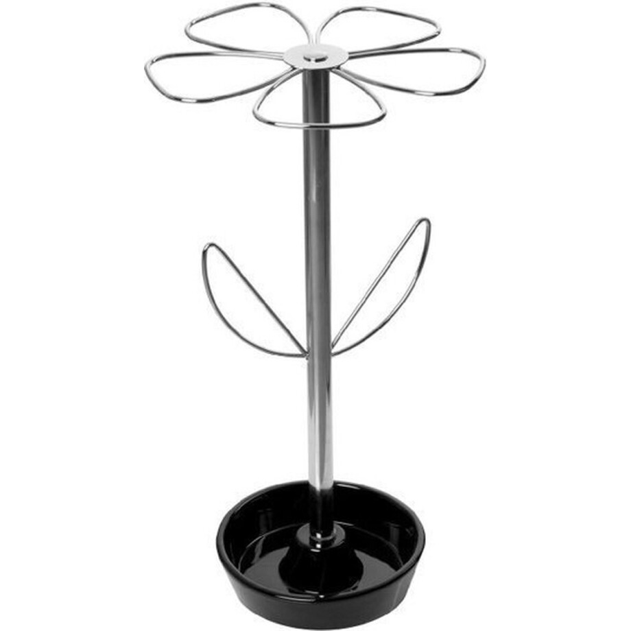 Balvi parapluhouder bloem GARDEN inox poli/zwart Balvi parapluhouder bloem GARDEN inox poli/zwart afbeelding 1
