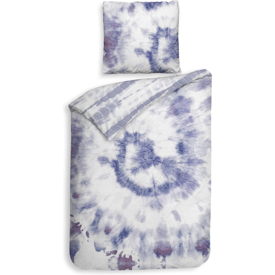 Heckett & Lane Dekbedovertrek Layla (Grey)-140x200/220 cm afbeelding 1