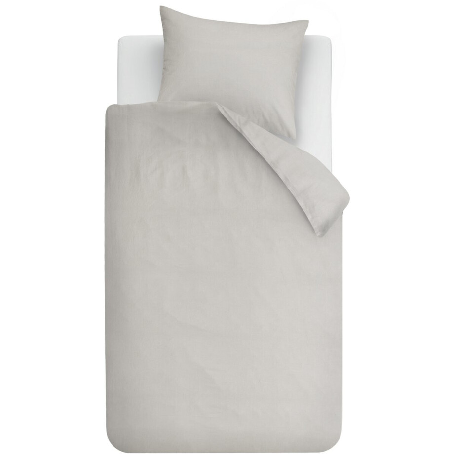 Beddinghouse Sun dekbedovertrek - Eenpersoons - 140 x 200/220 cm - Naturel afbeelding 1