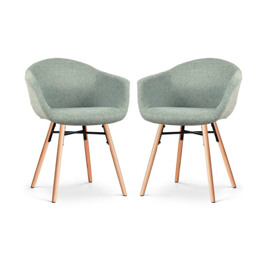 Set van 2 eetkamerstoelen Nena-Otis | Nolon afbeelding 1