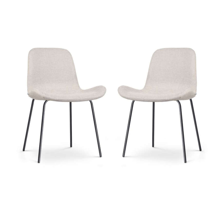 Set van 2 eetkamerstoelen Nora-Fé | Nolon afbeelding 1