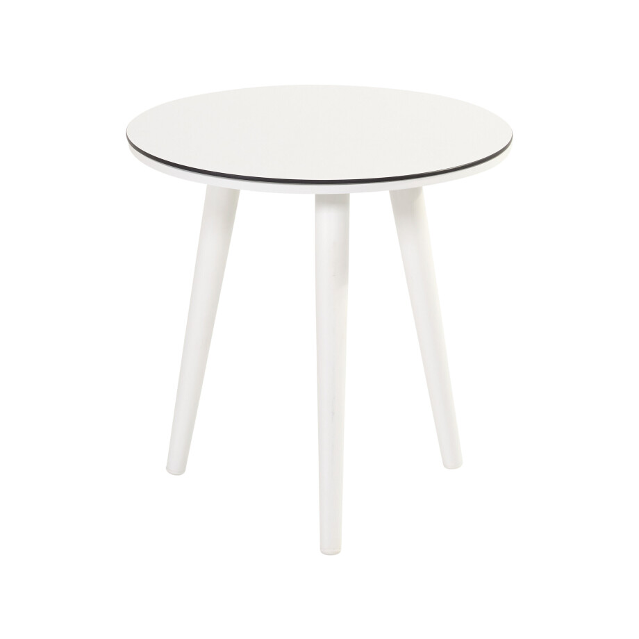Hartman Outdoor Ronde Bistrotafel 'Sophie' HPL, 45 x 45cm, kleur Wit afbeelding 1