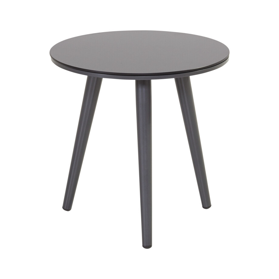 Hartman Outdoor Ronde Bijzettafel 'Sophie' HPL, 45 x 45cm, kleur Antraciet afbeelding 1