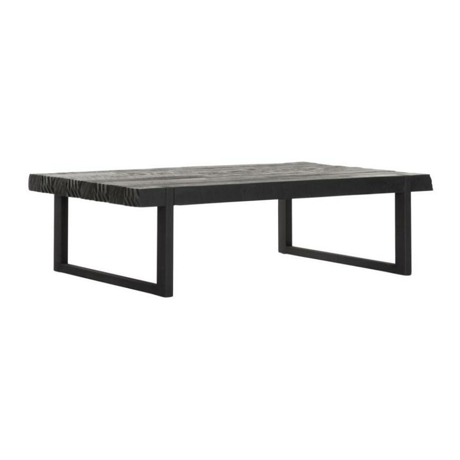 DTP Home Salontafel 'Beam' Teakhout, 120 x 80cm, kleur Zwart afbeelding 1