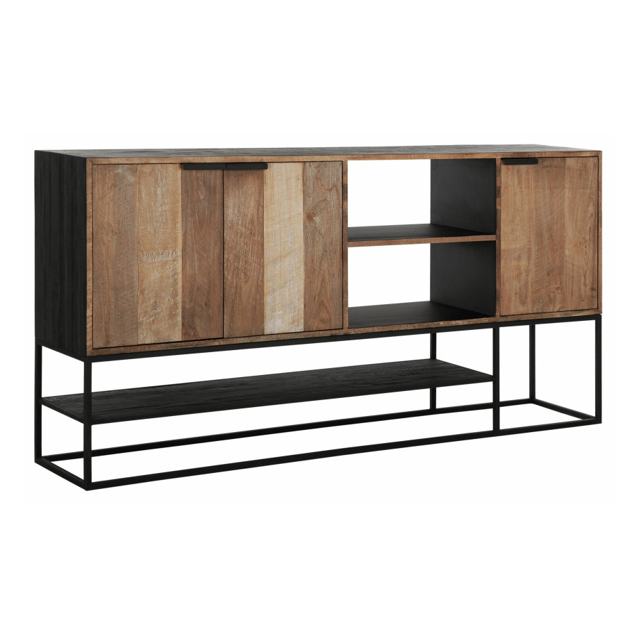 DTP Home Dressoir 'Cosmo' Teakhout, 205 x 100cm afbeelding 1