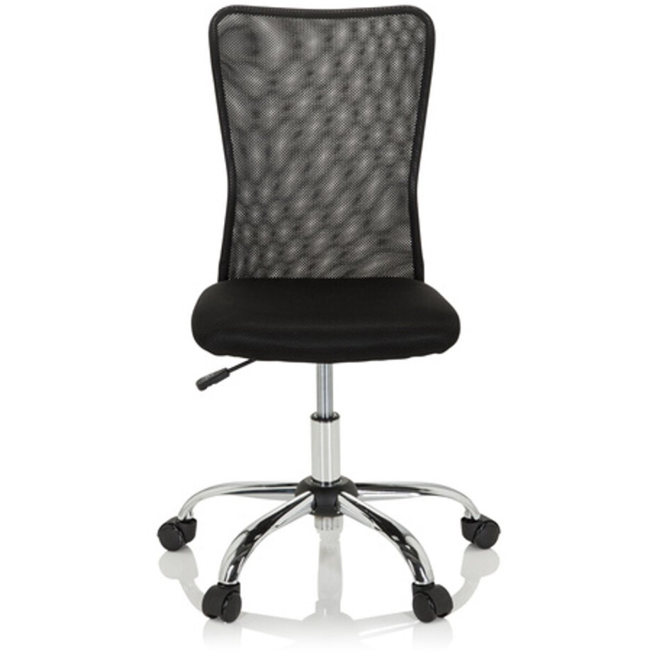 Kinder bureaustoel KIDDY NET I Netstof zwart hjh OFFICE afbeelding 1