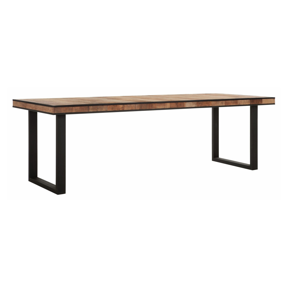 DTP Home Eettafel 'Cosmo' Teakhout, 225 x 100cm DTP Home Eettafel 'Cosmo' Teakhout, 225 x 100cm afbeelding 1