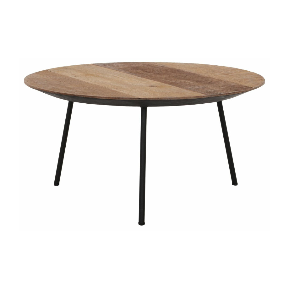 DTP Home Salontafel 'Jupiter' Teakhout, 60cm, kleur Naturel afbeelding 1