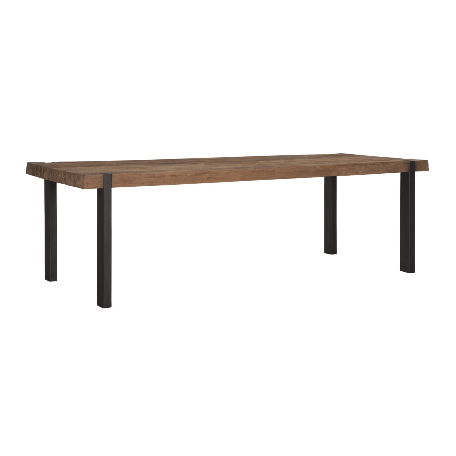 DTP Home Eettafel 'Beam' Teakhout, 250 x 100cm, kleur Naturel DTP Home Eettafel 'Beam' Teakhout, 250 x 100cm, kleur Naturel afbeelding 1