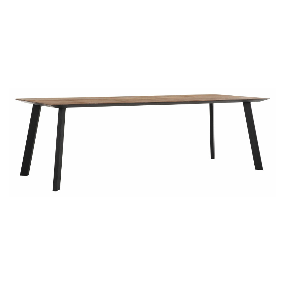 DTP Home Eettafel 'Shape' Teakhout, 250 x 100cm, kleur Naturel afbeelding 1