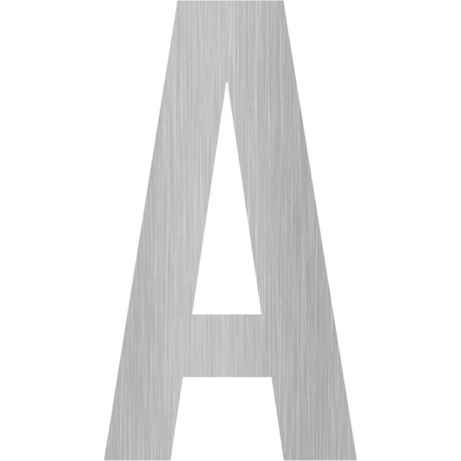 MDF Letter A, creatief, knutselen, deco, 1 stuk, 6mm mdf 10cm afbeelding 1