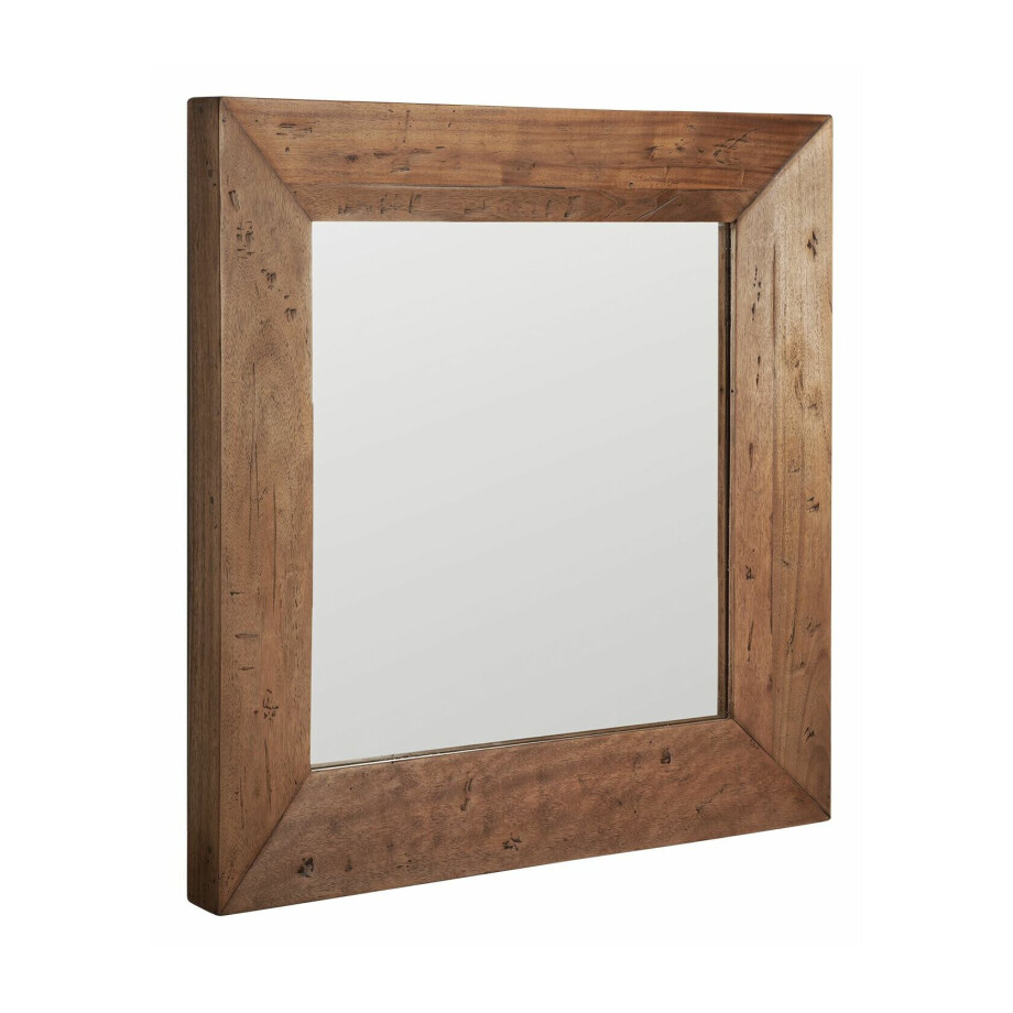 MUST Living Spiegel 'Parade' Hout, 100 x 100cm MUST Living Spiegel 'Parade' Hout, 100 x 100cm afbeelding 1