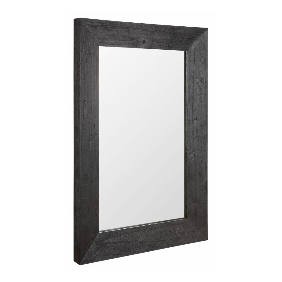 MUST Living Spiegel 'Lola' Hout, 140 x 100cm, kleur zwart MUST Living Spiegel 'Lola' Hout, 140 x 100cm, kleur zwart afbeelding 1