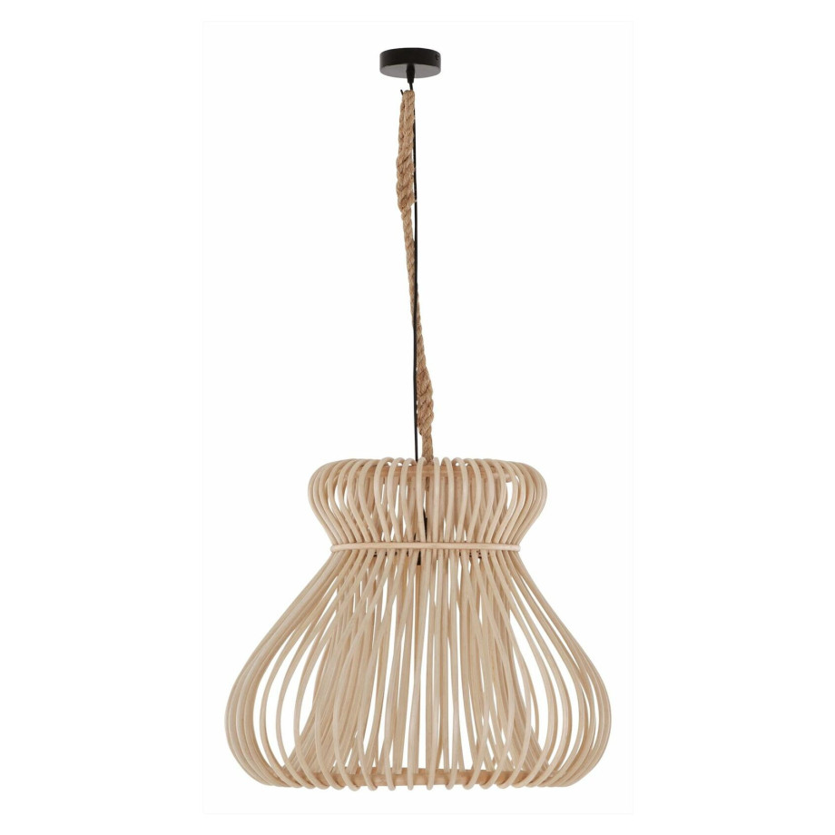 MUST Living Hanglamp 'Fungo' Rotan, 60cm afbeelding 1